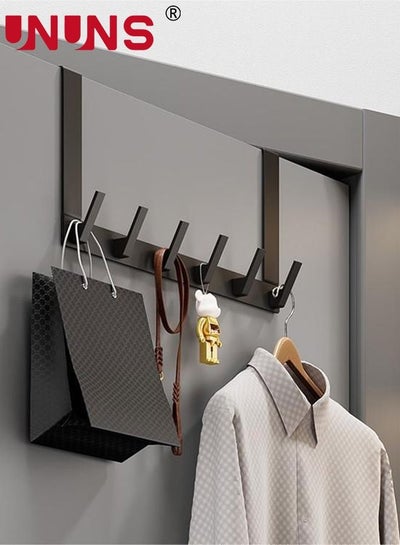 Over The Door Hooks,6 Hook Door Hanger Rack,Decorative Organizer Hooks For  Clothes,Coat,Hat,belt,Towels price in UAE, Noon UAE