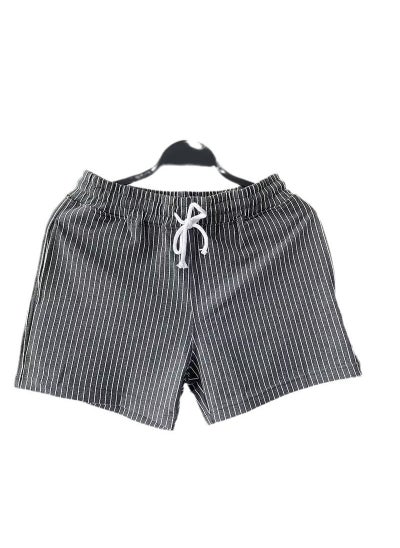 Buy Summer Striped Shorts Casual Mens Trendy Grey in UAE