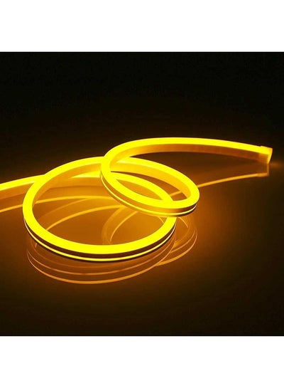 Buy Waterproof Neon Flexible Strip Light  5m  Yellow in Egypt