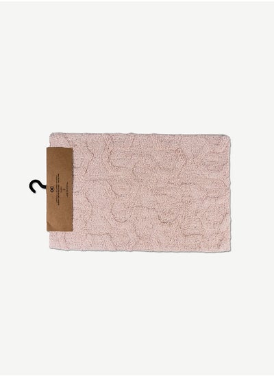 اشتري Rowley Tuffted Bath Mat Pastel Pink في الامارات