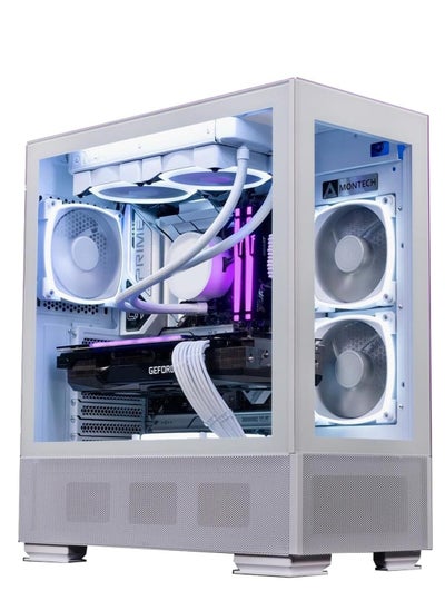 Buy Arctic Storm Gaming PC, AMD Ryzen 5 7600X 4.7 GHz AM5 105W Desktop Processors, 6 Cores & 12 Threads, DDR5 32GB (2*16) 6000MHz Ram, AMD Radeon RX 7600 XT 16GB AMD RDNA 3 Architecture GPU, 2TB NVMe M.2 SSD, 2 Fan AIO Liquid Cooler, 750W 80 Plus Standard Power Supply, Windows 11 Pro | Wi-Fi in UAE