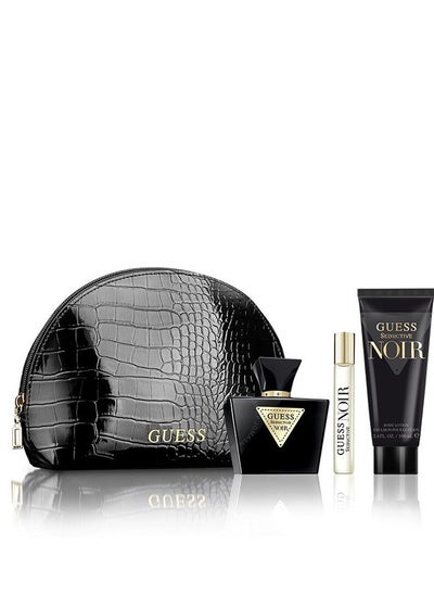 Buy Seductive Noir Set Edt 75ml +15ml +bl 100ml + Pouch in Saudi Arabia