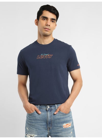 Buy Men's Brand Logo Relaxed Fit T-shirt in Egypt