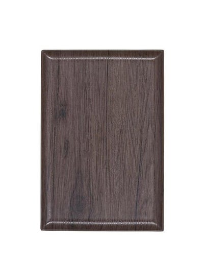 Buy Ilsa Oak Wooden Finish Premium Quality - Serving Plate - Serving Dishes - Tray - Wood Platter 30x20Cm - Made in Italy in UAE