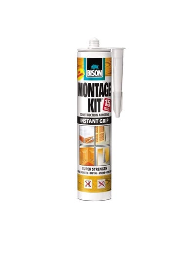 Buy Bison Montage Kit Super Strength Construction Glue (350G) in UAE