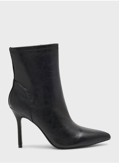 اشتري Pointed Toe Heeled Boots في السعودية