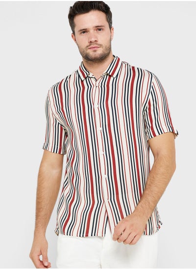 اشتري Stripe Regular Fit Sihirt في الامارات