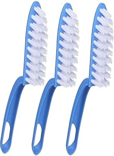 Buy Plastic fish cleaning brush set, 3 pieces - blue in Egypt