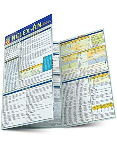 Buy NCLEX-RN Study Guide: a QuickStudy Laminated Reference Guide in UAE