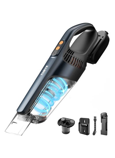 Buy Handheld Vacuum Cleaner Car Vacuum Cordless Rechargeable 10000Pa Vacuum Cleaner High Power for Car Home Kitchen Pet Hair Travel Cleaning in UAE