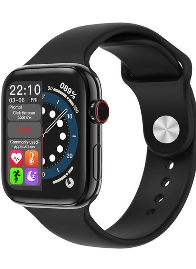 اشتري Full Touch Series 7 HD Smart Watch Black for Men's and Women's في الامارات