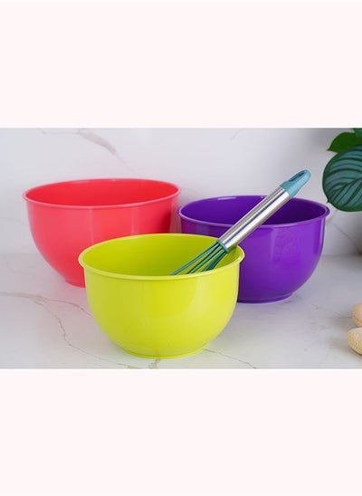 Buy Gerekli Assorted 4pcs Mixing Bowl in UAE