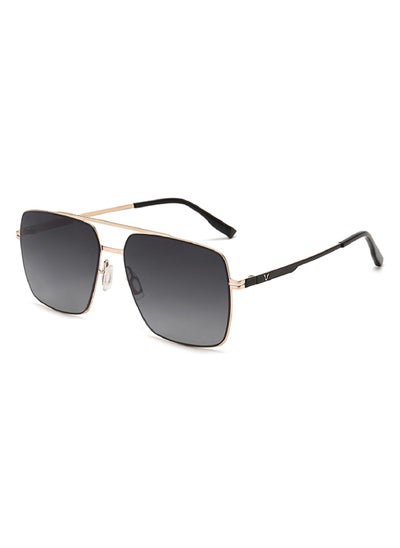 Buy Men's Sunglass Polarized Lens Pilot Metal Frame-Stylish Design in Saudi Arabia