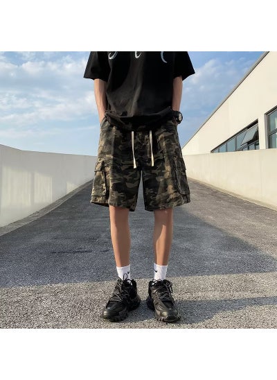 اشتري Vintage Camo Cargo Pants Men Summer Oversize Camouflage في الامارات