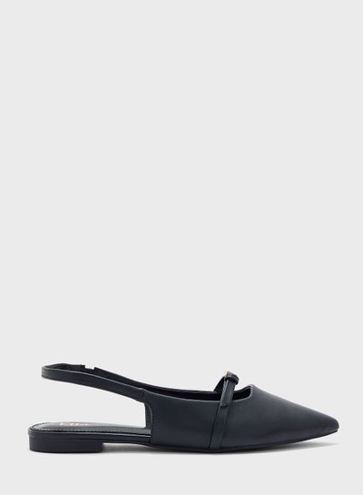 Buy Pointed Slingback Flat Shoe in Saudi Arabia