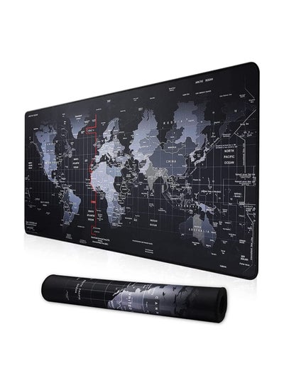 Buy World Map Gaming Mouse Pad - 700*300 mm Thick 3mm XXXL Extended Size - Anti Slip Base - Speed Edition in Egypt