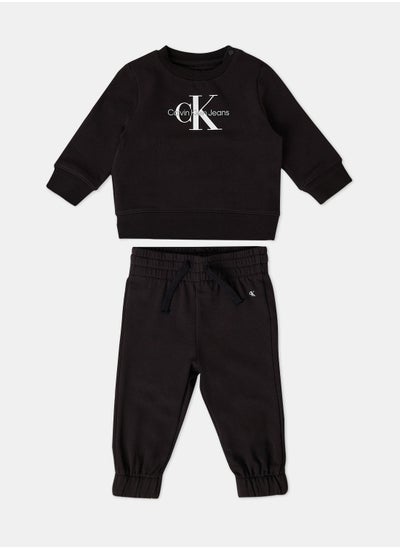 اشتري Baby Unisex Monogram Jogger Set في الامارات