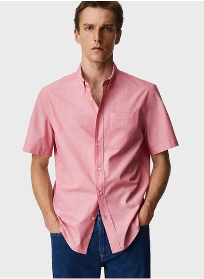 Buy Button Down Regular Fit Shirt in Saudi Arabia