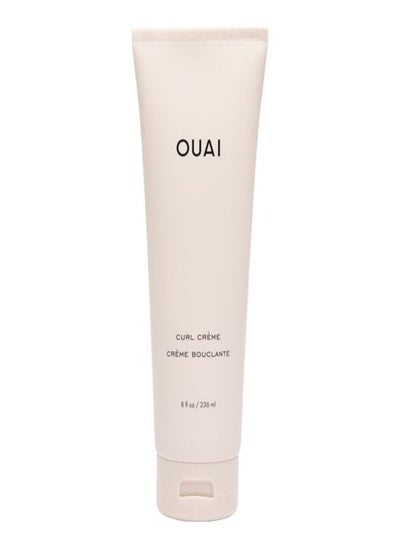 Buy OUAI Curl Crème 236ml - Frizz Control & Definition for All Curl Types in UAE