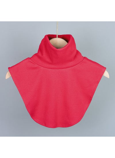 Buy Versatile Womens Detachable Collar Scarf Autumn WinterA02 red [autumn and winter with thick velvet]] A02 red [autumn and winter with thick velvet]] in Saudi Arabia