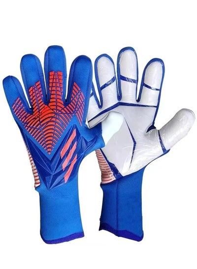 Buy Soccer Goalkeeper Gloves Youth Adult Soccer Goalkeeper Gloves High Performance Goalkeeper Breathable Soccer Gloves in Saudi Arabia