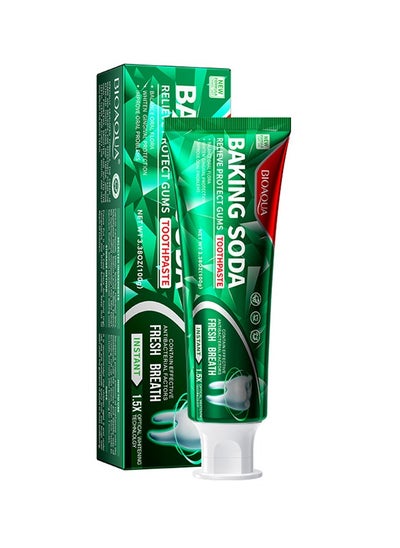 Buy Baking Soda Toothpaste,Clean Attached Plaque and Tartar, Whiten Teeth, Clean and Purify Mouth 100g in UAE