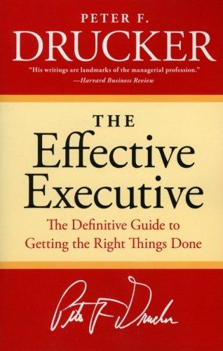 Buy The Effective Executive - Paperback English by Peter F. Drucker - 03/01/2006 in UAE