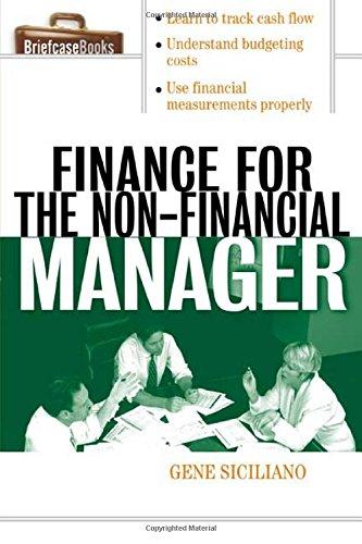 Buy Finance for Non-Financial Managers - Paperback English by Gene Siciliano - 16/05/2003 in Egypt