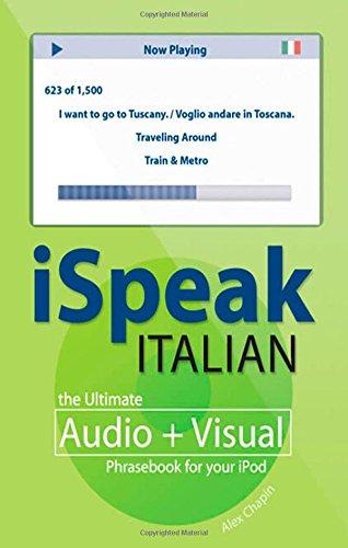 اشتري iSpeak Italian Phrasebook - غلاف ورقي عادي الإنجليزية by Alex Chapin - 17/04/2007 في مصر