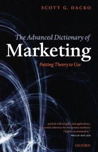 اشتري The Advanced Dictionary of Marketing 1 غلاف ورقي عادي في الامارات