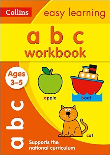 Buy ABC Workbook Ages 3-5 Paperback English by Collins Easy Learning - 42447 in UAE