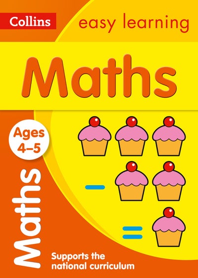 اشتري Maths Ages 4-5 - غلاف ورقي عادي الإنجليزية by Collins Easy Learning في الامارات