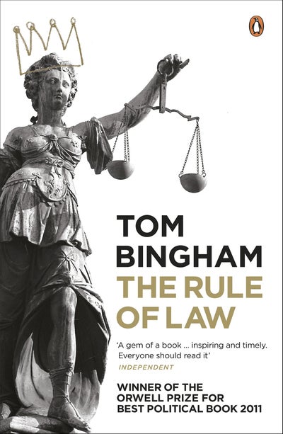 Buy The Rule of Law - Paperback English by Tom Bingham - 24/02/2011 in UAE