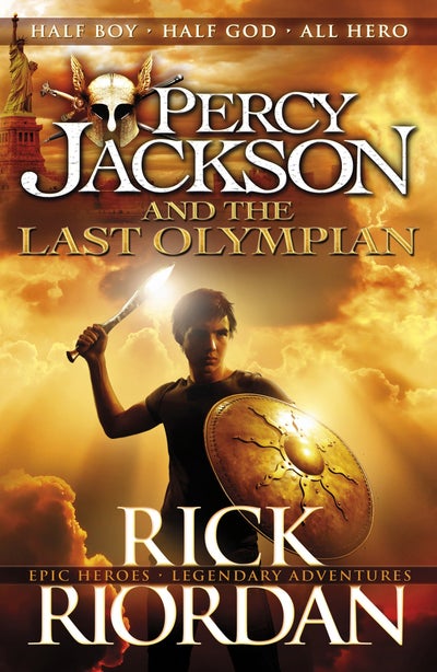 اشتري Percy Jackson and the Last Olympian غلاف ورقي عادي في الامارات