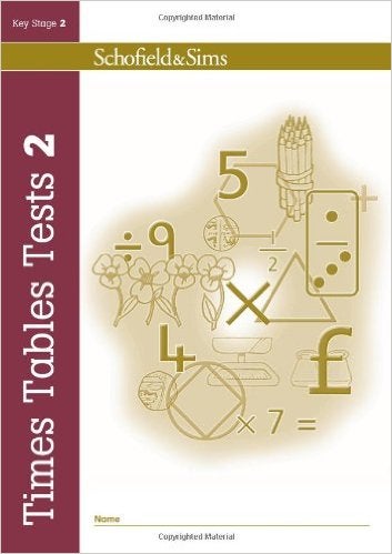 اشتري Times Tables Tests Book 2 غلاف ورقي عادي في الامارات