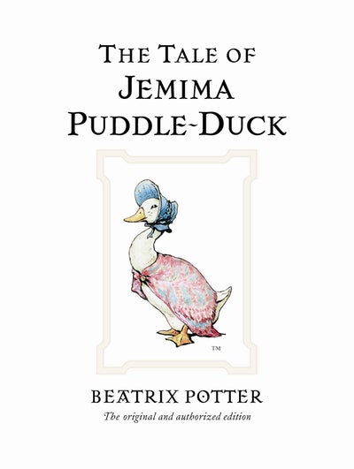 Buy The Tale Of Jemima Puddle-Duck printed_book_board_book english - 07/03/2002 in UAE