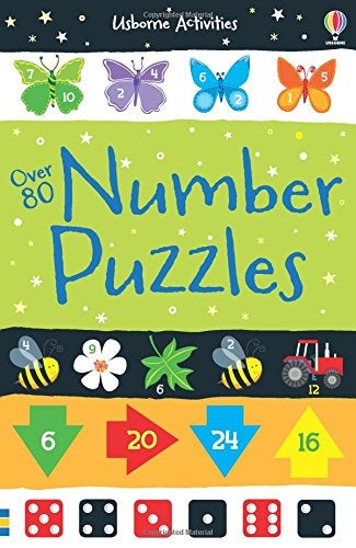 Buy Over 80 Number Puzzles printed_book_paperback english in UAE