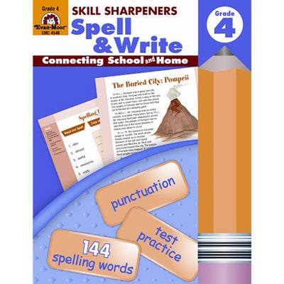 اشتري Spell & Write - Paperback English by Evan-Moor Educational Publishers - 38504 في الامارات