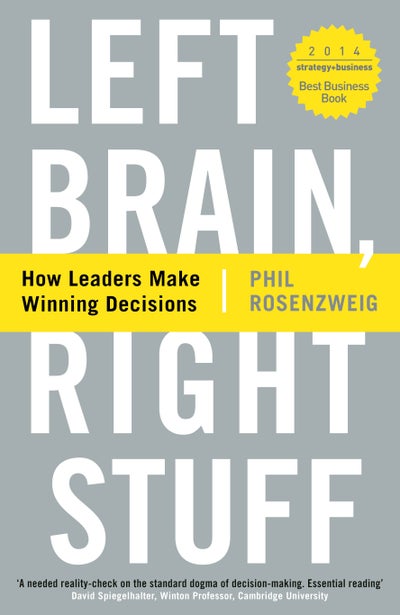 Buy Left Brain Right Stuff - Paperback English by Phil Rosenzweig - 42040 in UAE