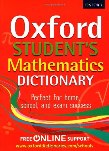 Buy Oxford Students Mathematics Dictionary printed_book_paperback english - 41396 in Egypt