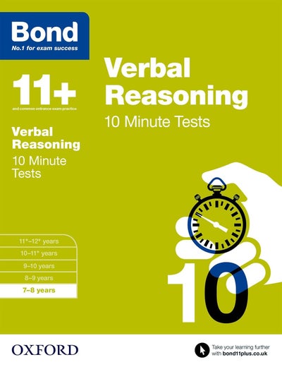 Buy Verbal Reasoning 10 Minute Tests printed_book_paperback english - 42068 in UAE