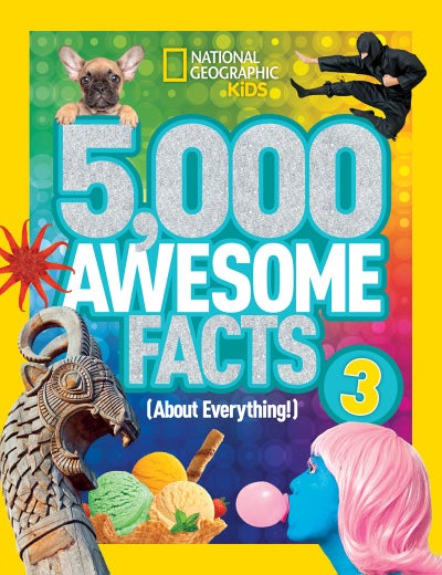 اشتري 5,000 Awesome Facts 3 - غلاف مقوى اللغة الإنجليزية by National Geographic Kids - 08/09/2016 في الامارات