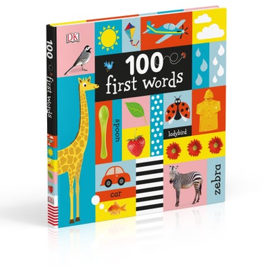 اشتري 100 First Words - كتاب بأوراق سميكة قوية الإنجليزية by Dk - 27-Feb-17 في الامارات