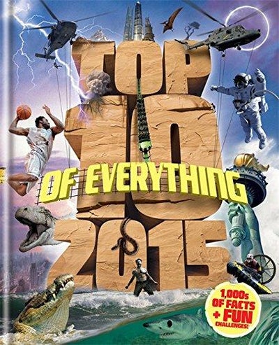 اشتري Top 10 of Everything 2015 - غلاف مقوى الإنجليزية by Paul Terry في الامارات