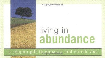 Buy Living In Abundance printed_book_paperback english - 37624 in UAE