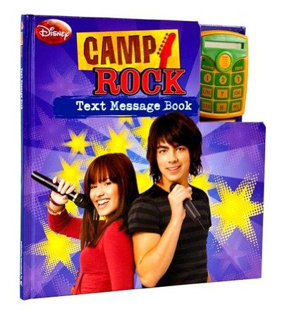 اشتري Camp Rock Text Message Book غلاف مقوى في الامارات