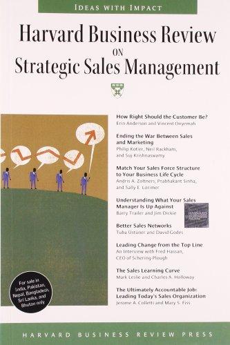 اشتري Harvard Business Review on Strategic Sales Management غلاف ورقي عادي في الامارات