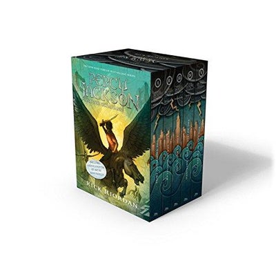 اشتري Percy Jackson and the Olympians 5 Book Paperback Boxed Set - غلاف ورقي عادي Box Pap/Ps Edition في السعودية