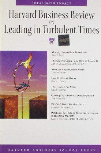 Buy Harvard Business Review on Leading in Turbulent Times - Paperback English by Harvard Business School - 20/03/2002 in UAE