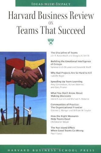 Buy Harvard Business Review on Teams That Succeed - Paperback English by Jon R. Katzenbach - 12/02/2004 in UAE